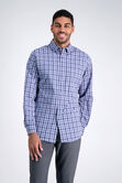 Long Sleeve Poplin Shirt, DARK BLUE view# 1