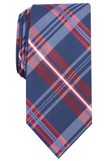 Sewell Plaid Tie, Red view# 1