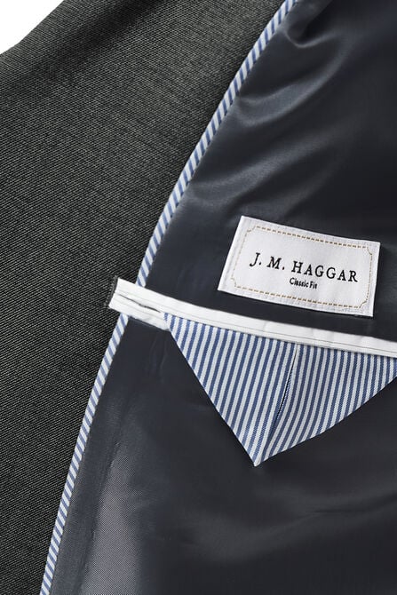 Big &amp; Tall J.M. Haggar Premium Stretch Suit Jacket, Medium Grey view# 4