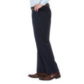 J.M. Haggar Premium Stretch Suit Pant - Pleated Front, Dark Navy view# 2