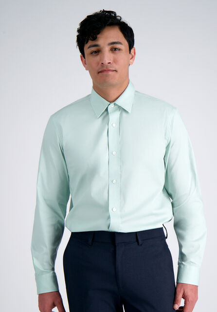 Premium Comfort Dress Shirt - Seafoam, SEAFOAM