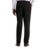 J.M. Haggar Texture Weave Suit Pant, Black view# 3