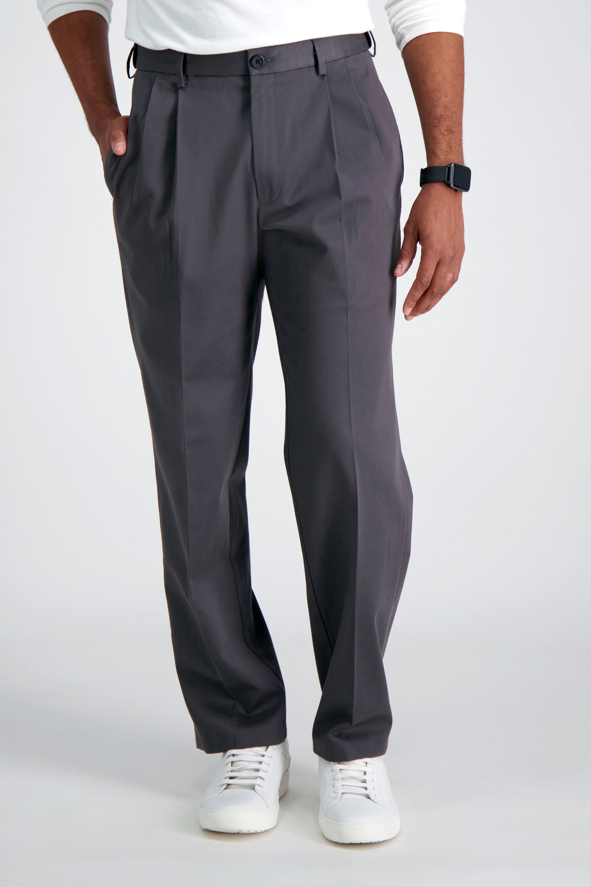 Haggar premium no iron straight fit shop khaki pants