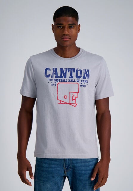 Pro Football Hall of Fame X Haggar - Canton Graphic Tee, CHARCOAL