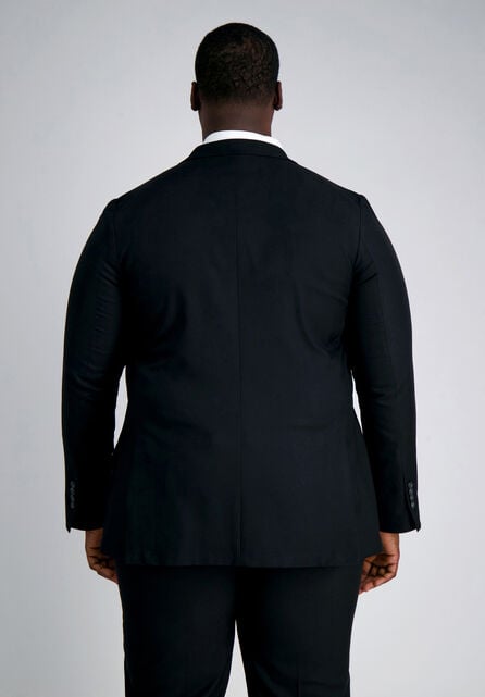 Big &amp; Tall Smart Wash&reg; Suit Separate Jacket, Black