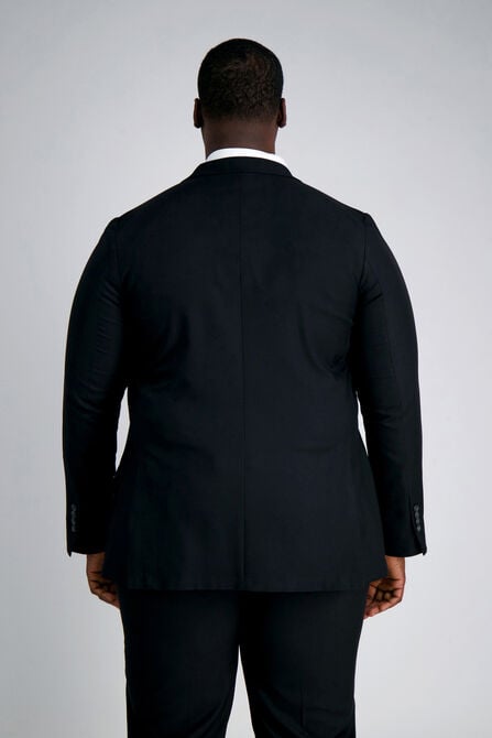 Big &amp; Tall Smart Wash&reg; Suit Separate Jacket, Black view# 2