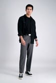 Premium Comfort Dress Pant, Dark Grey view# 1