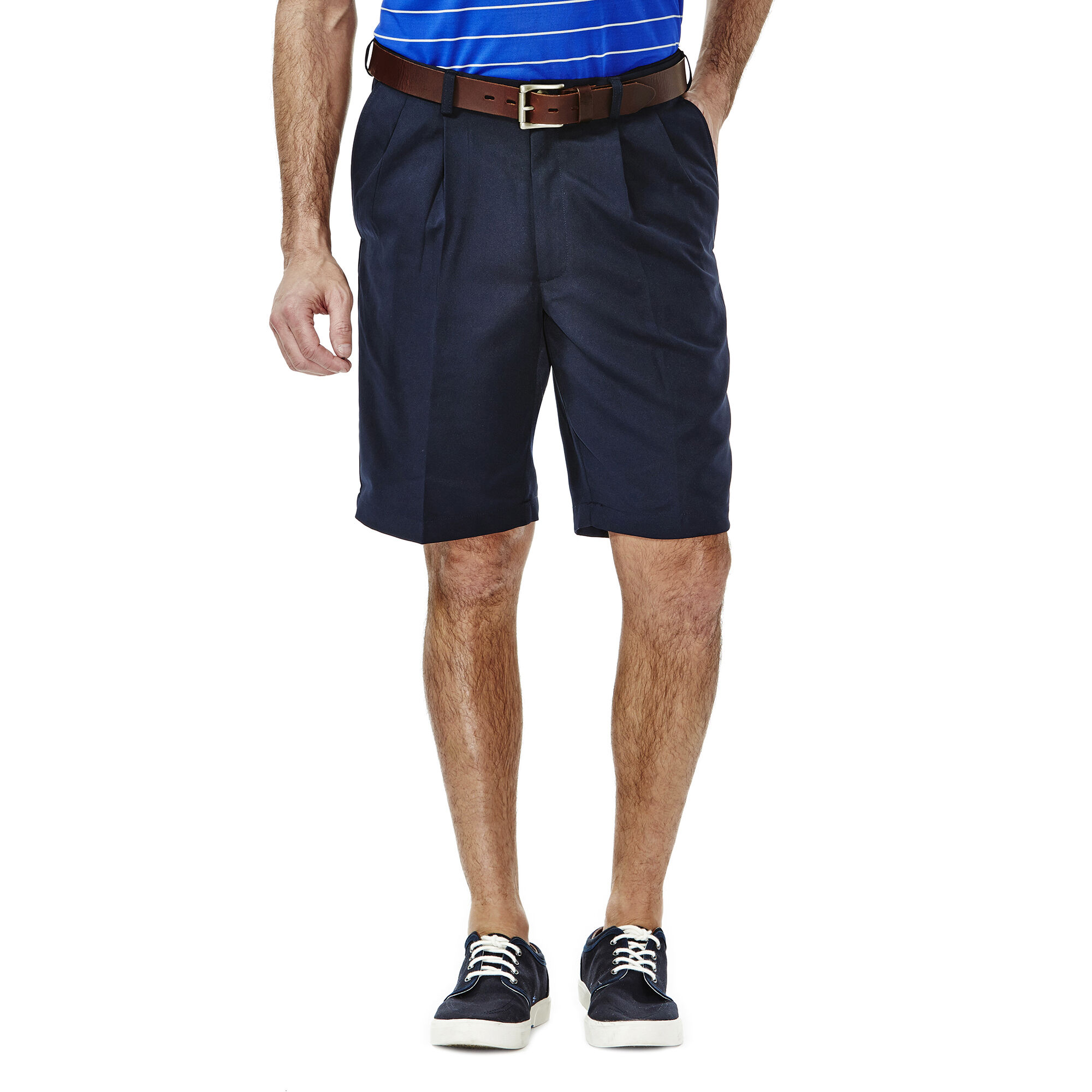 Haggar cool 18 new arrivals pleated shorts