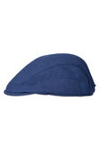 Side Seamed Flat Cap, BLUE view# 4
