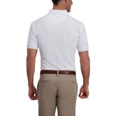 Cool 18&reg; Pro Waffle Textured Golf Polo, White view# 2