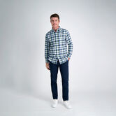 Multi Check Plaid Shirt, Dark Sea Blue view# 4