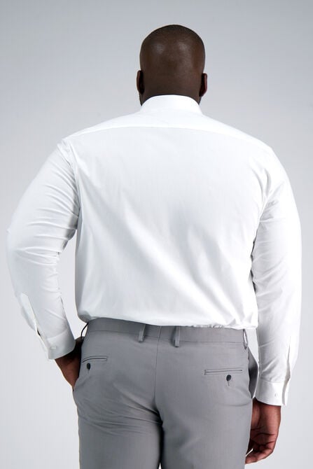 Premium Comfort Tall Dress Shirt - White, White view# 2