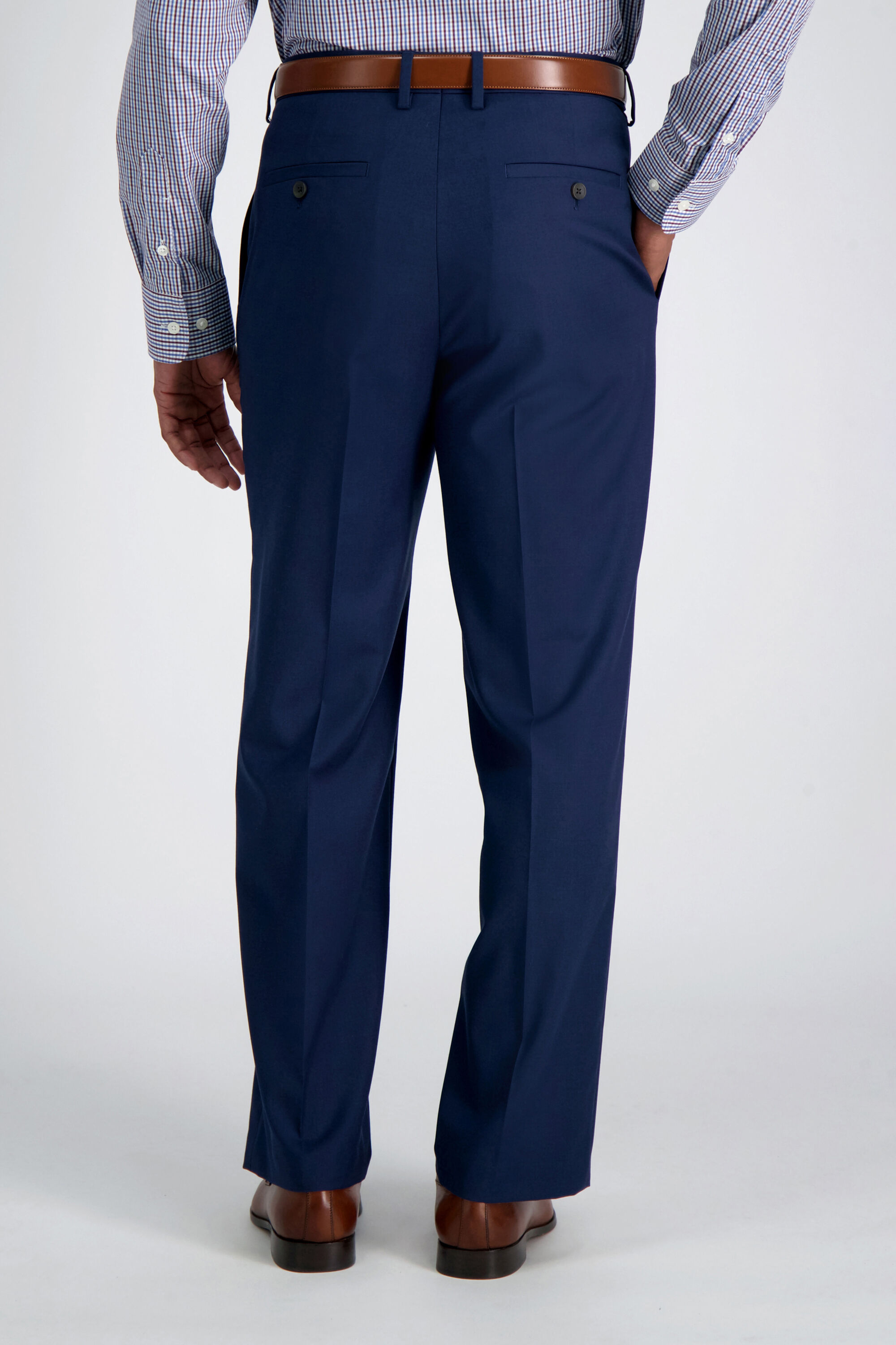 Mens JM Haggar Premium ClassicFit FlatFront Stretch Suit Pants