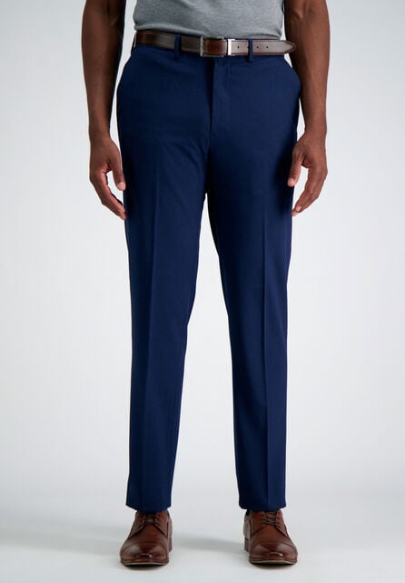 J.M. Haggar 4 Way Stretch Dress Pant, Bright Blue