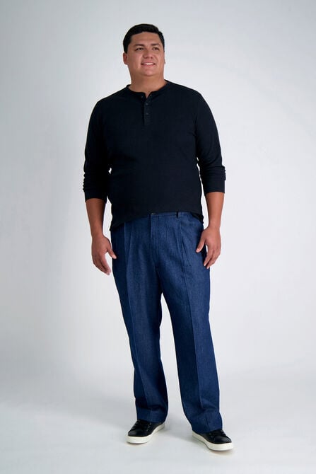 Big &amp; Tall Stretch Denim Trouser,  view# 1