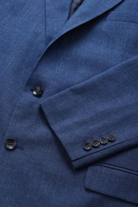 Big &amp; Tall J.M. Haggar M&eacute;lange Weave Sport Coat, Chambray view# 5