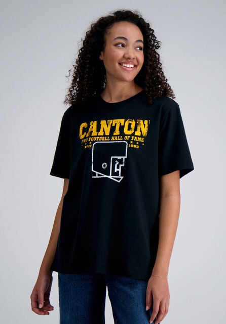 Pro Football Hall of Fame X Haggar - Canton Graphic Tee, Golden Yellow