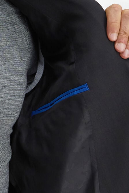 Smart Wash&reg; Repreve&reg; Suit Separate Jacket, Black / Charcoal view# 5
