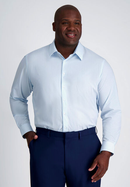 Big Smart Wash&trade; Dress Shirt - Sky, Sky