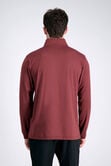 The Active Series&trade; Quarter Zip Heather Jersey, Heather Burgundy view# 2