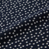 Pique Button Down Shirt - Geo Ditsy, DARK BLUE view# 6