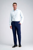 Performance Stretch Dress Shirt - Light Blue Check,  view# 3