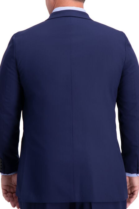 Big &amp; Tall Active Series&trade; Herringbone Suit Jacket, Midnight view# 2