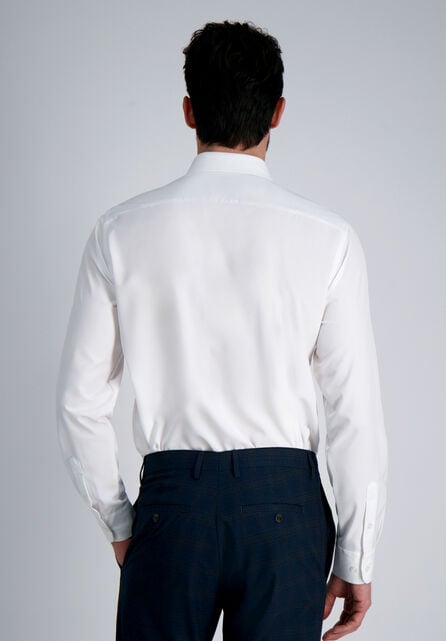 Smart Wash&trade; Dress Shirt - White, White