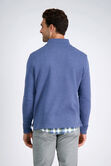 Quarter Zip Mock Neck, Navy view# 2