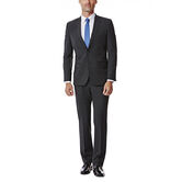 JM Haggar Slim 4 Way Stretch Suit Jacket, Charcoal Htr view# 1