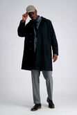 J.M. Haggar Overcoat, Black view# 3