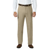 J.M. Haggar Dress Pant - Sharkskin, Oatmeal view# 1