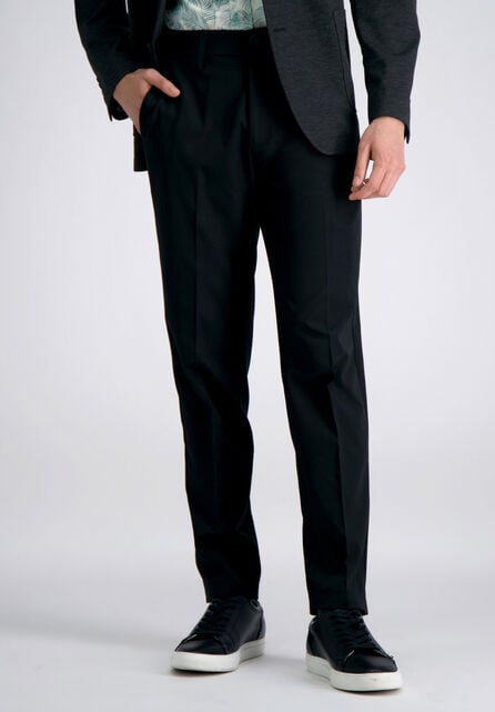 18+ Black Slim Fit Dress Pants