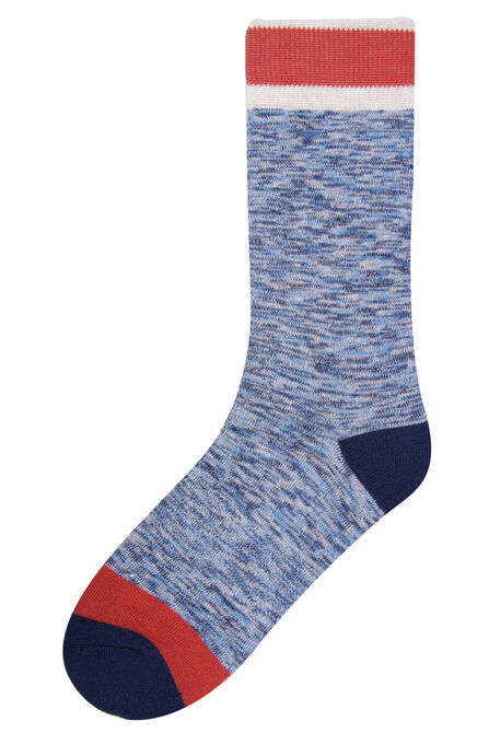 Marled Socks, Navy view# 1