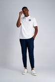 Pro Football Hall of Fame X Haggar - Vintage Wash Polo, White view# 5