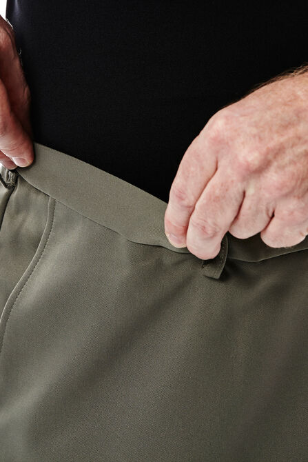 BIG &amp; TALL Cool 18&reg; Shorts, Taupe view# 4