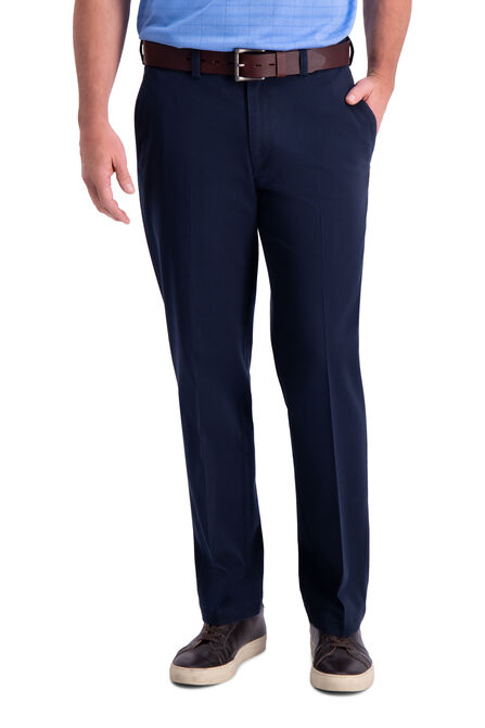 Premium Comfort Khaki Pant, Dark Navy view# 1