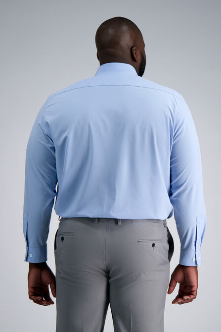 Smart Wash&trade; Tall Dress Shirt - Blue,  view# 2