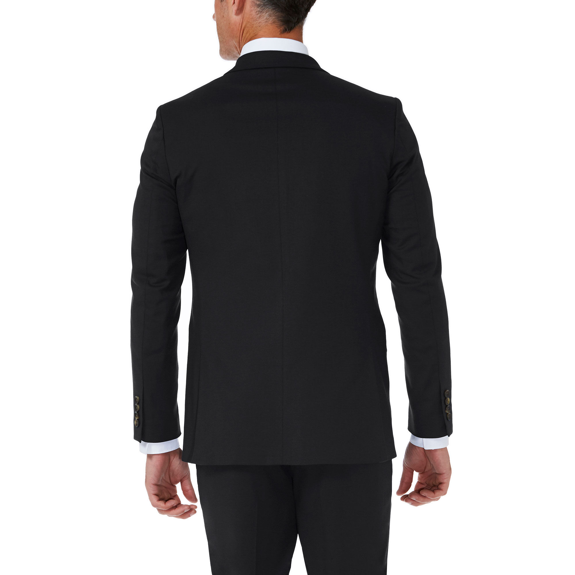 Jm haggar shop slim fit suit