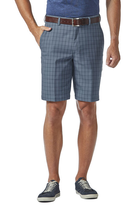 Cool 18&reg; Pro Graphic Windowpane Short, Lt Stonewash view# 1