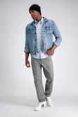 Plaid Button Down Shirt, BLUE view# 3