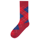 Argyle Socks, Navy view# 1