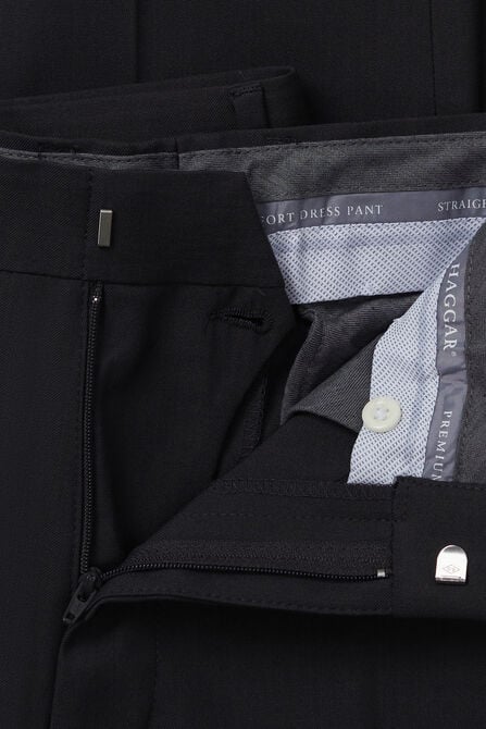 Premium Comfort Dress Pant, Black / Charcoal view# 6