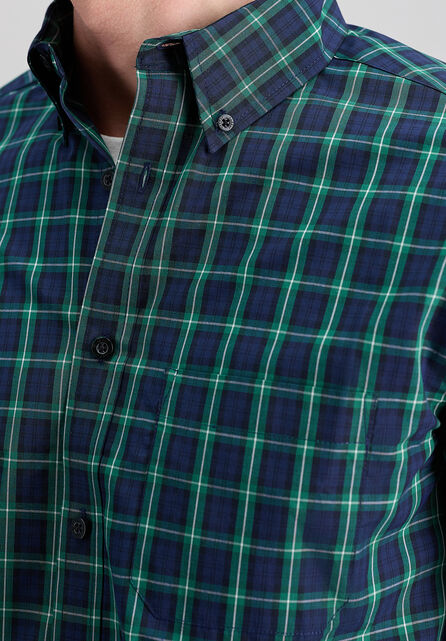 Long Sleeve Poplin Shirt, Taupe