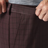 Cool 18&reg; Pro Graphic Windowpane Short, Wine view# 4