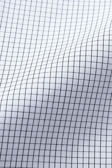 Premium Comfort Dress Shirt - White Check,  view# 6