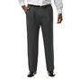 Big & Tall J.M. Haggar Premium Stretch Suit Pant - Pleated Front, Medium Grey Big & Tall J.M. Haggar Premium Stretch Suit Pant - Pleated Front, Medium Grey
