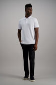 Short Sleeve Pique Polo, White view# 3