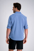 The Active Series&trade; Long Sleeve 2-Tone Plaid Hike Shirt, Light Blue view# 2