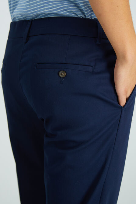 Premium No Iron Khaki Pant, Dark Navy view# 5